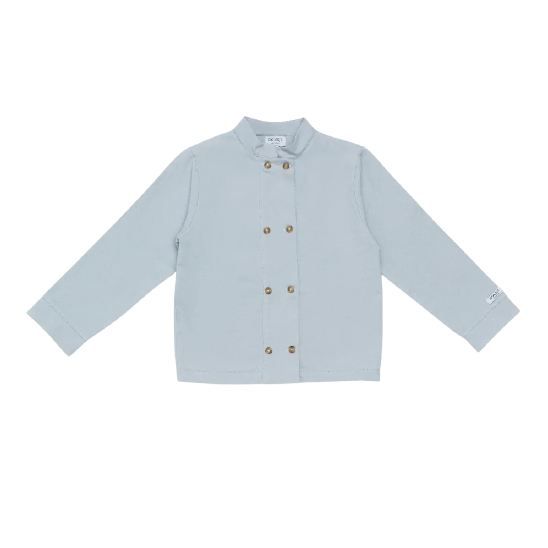 Men's Solid-Color Button-Down Shirts for VersatilityVaap Shirt | Ice Blue