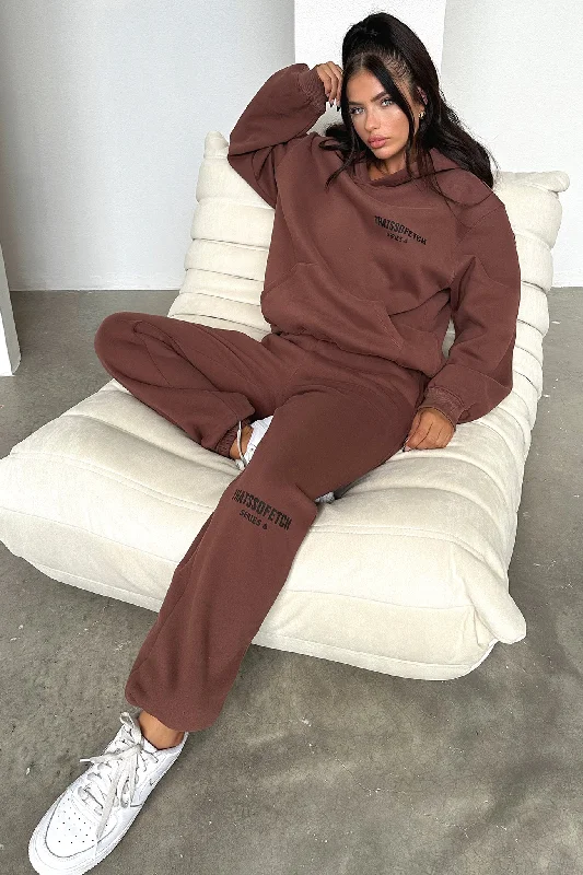 Men's Sweaters in Pastel ShadesSeries 6 Hoodie - Brown