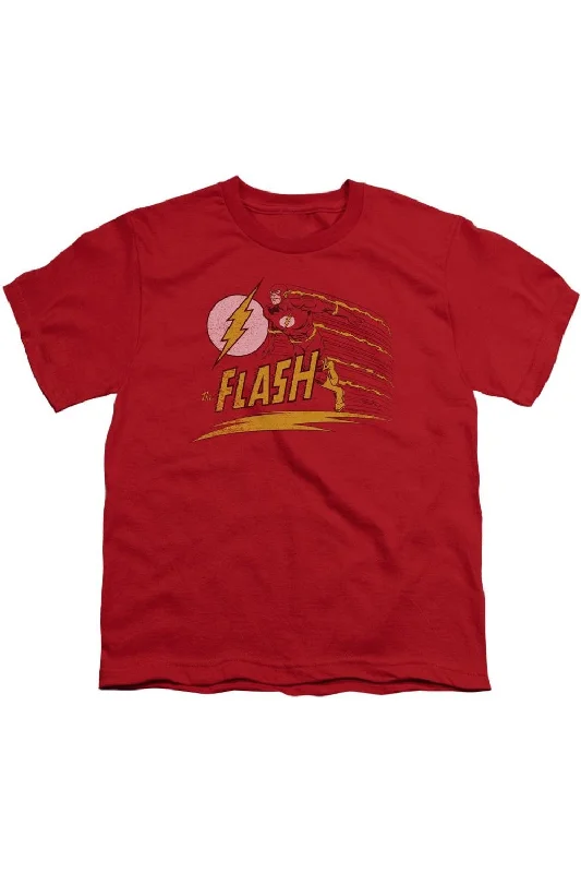 Versatile Men's Tank TopsDC Comics Flash Like Lightning Short Sleeve Youth Tee / T-Shirt Versatile Men's Tank TopsDC Comics Flash Like Lightning Short Sleeve Youth Tee / T-Shirt