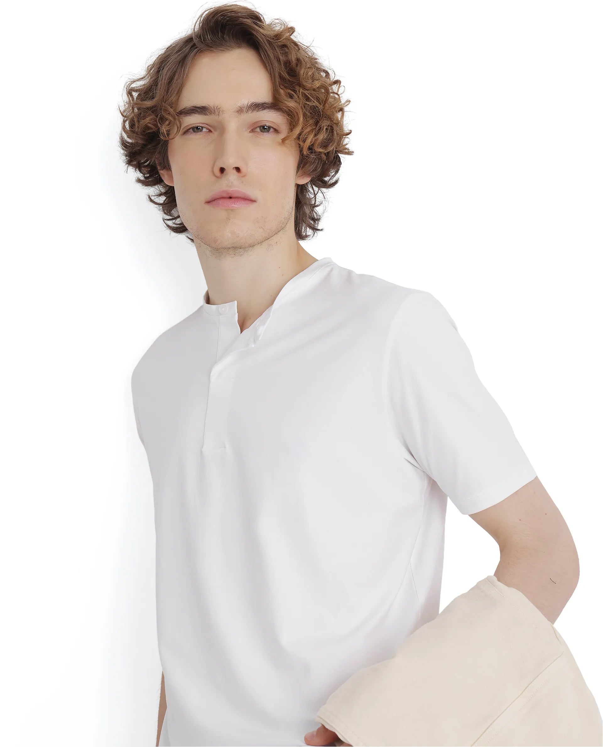 Men's Shirts with Belt LoopsRare Rabbit Men Purt White Cotton Blend Fabric Short Sleeve Crew Neck Printed T-Shirt Men's Shirts with Belt LoopsRare Rabbit Men Purt White Cotton Blend Fabric Short Sleeve Crew Neck Printed T-Shirt