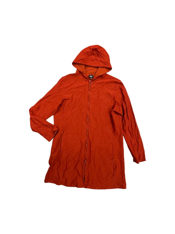 Men's Hoodies for YogaSweatshirt Hoodie By Eileen Fisher In Orange, Size: L