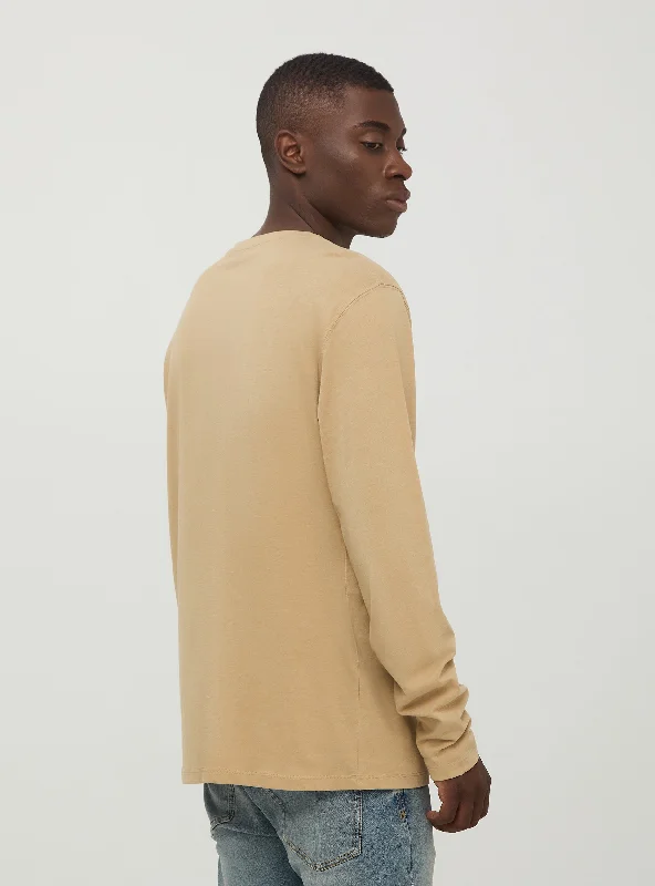 Striped Men's TopsMan's Long-sleeved T-shirt
