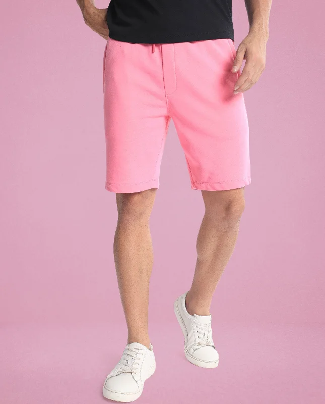Men's Relaxed-Fit Pants for ComfortShorts Flame Pink Men