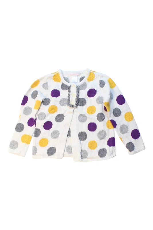 Men's Sweaters with Embroidered DesignsJanie & Jack Polka Dot Cardigan 3T