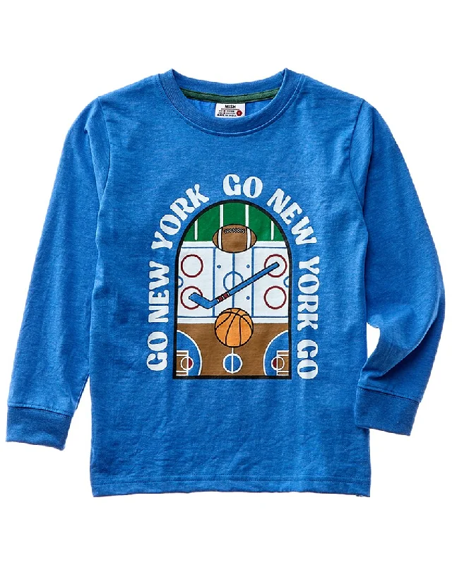 Classic Men's Button-Up ShirtsMish Mish Go New York Jersey T-Shirt
