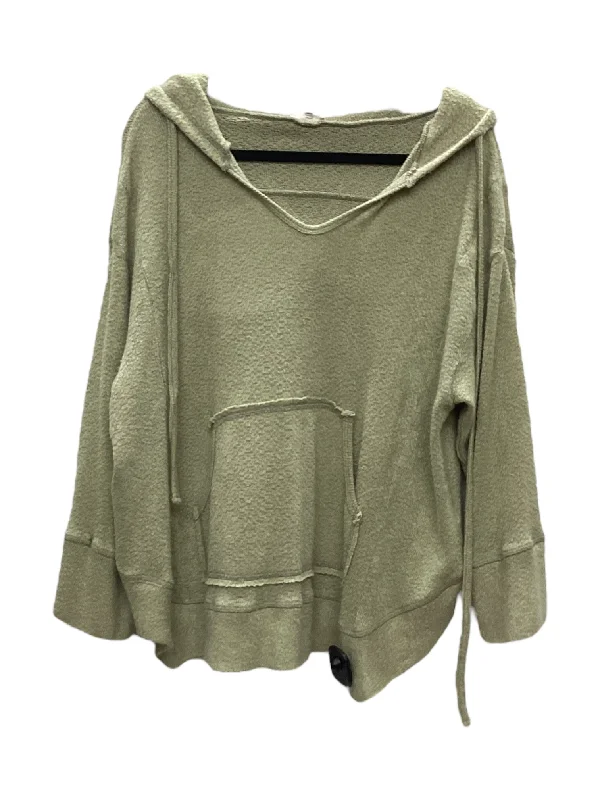 Men's Hoodies with Slim FitsSweatshirt Hoodie By Easel In Tan, Size: S