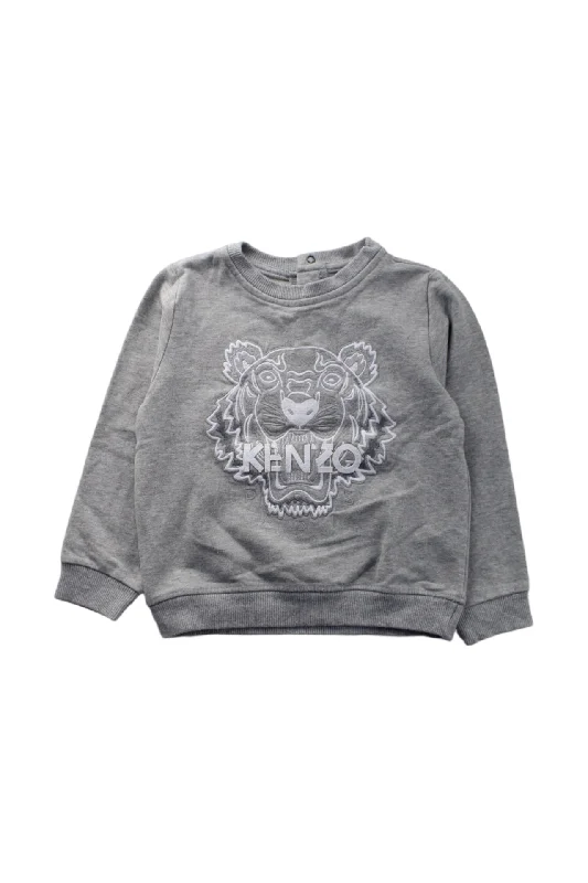 Men's Sweaters with Embroidered DesignsKenzo Tiger Crewneck Sweatshirt 3T