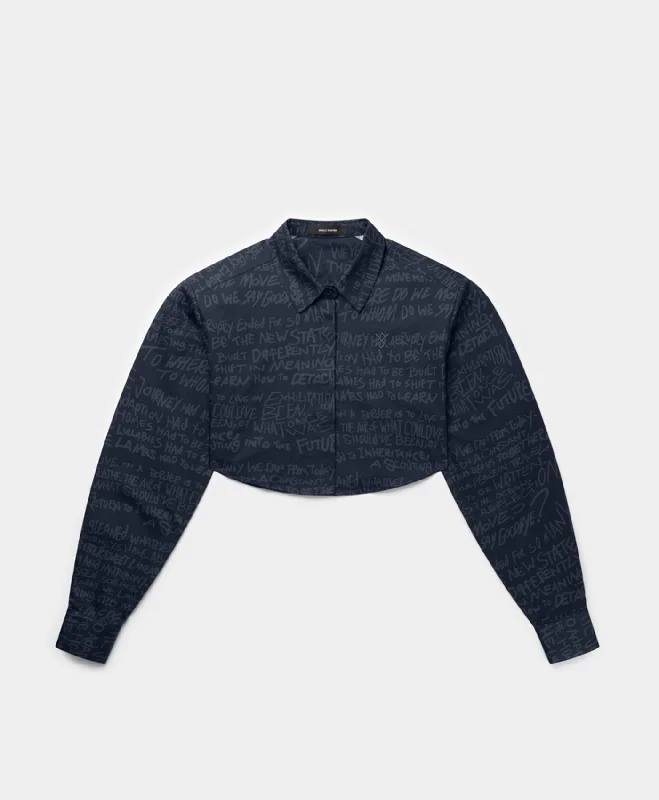 Men's Striped Long-Sleeve Shirts for a Maritime FeelDeep Navy Raine Shirt