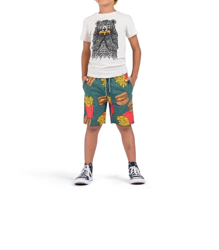 Men's Shirts for FishingBoys Bear Tee In Hangry