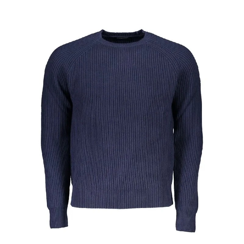 Men's Sweaters with PocketsNorth Sails Blue Cotton Men Men's Sweater