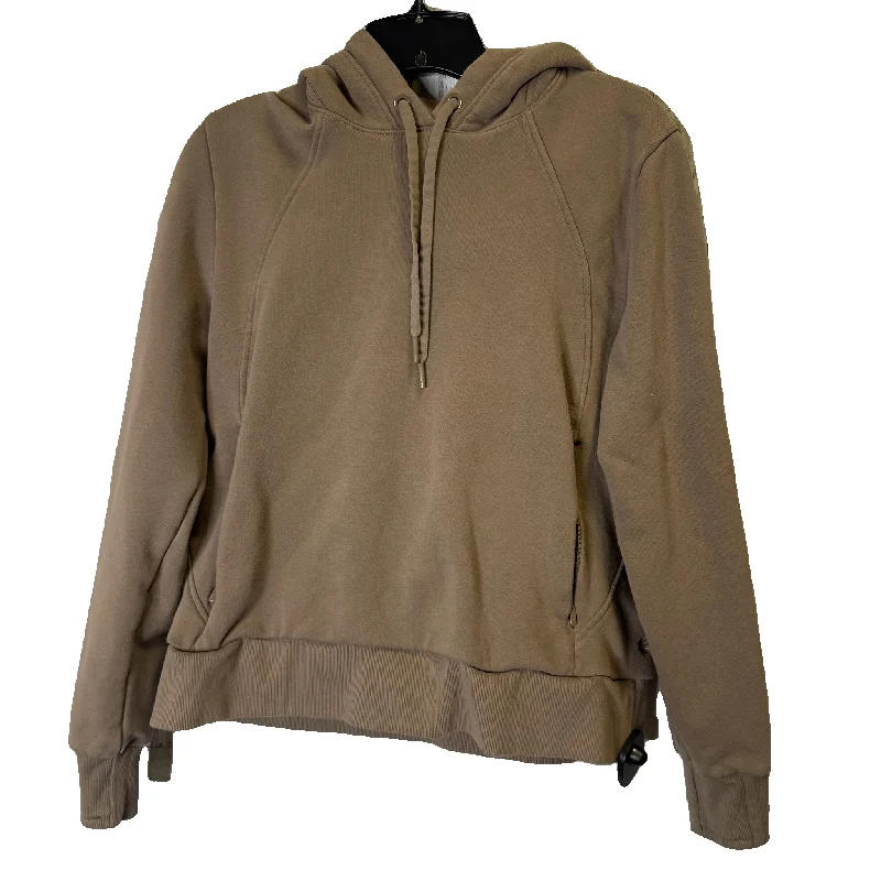 Men's Hoodies for Short MenAthletic Sweatshirt Hoodie By Athleta In Brown, Size: M