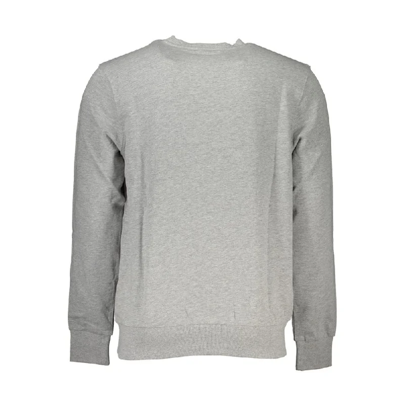 Men's Sweaters with Tailored FitsNorth Sails Gray Cotton Men's Sweater