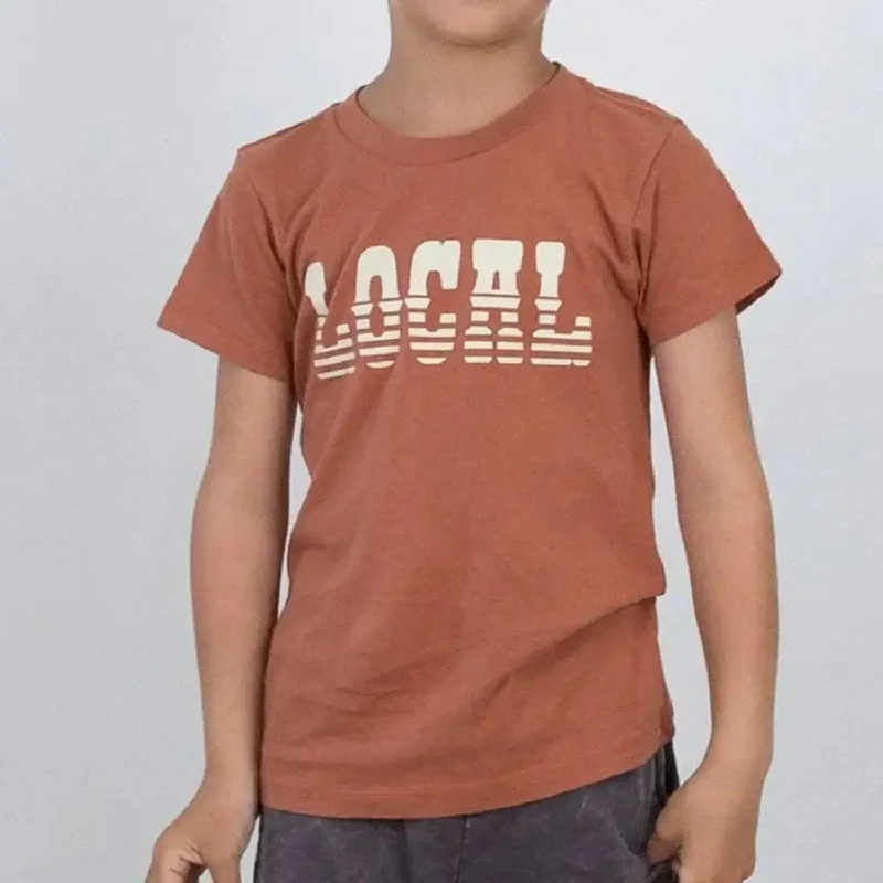 Men's Shirts with Custom MonogramsLocal T-Shirt In Brick