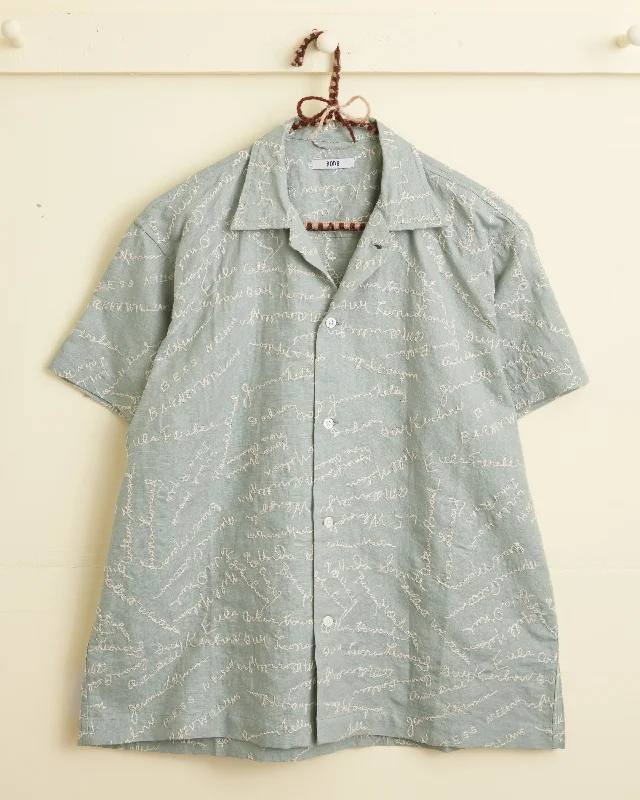 Men's Neutral-Tone Shirts for Versatile StylingPowder Signature Short Sleeve Shirt Men's Neutral-Tone Shirts for Versatile StylingPowder Signature Short Sleeve Shirt