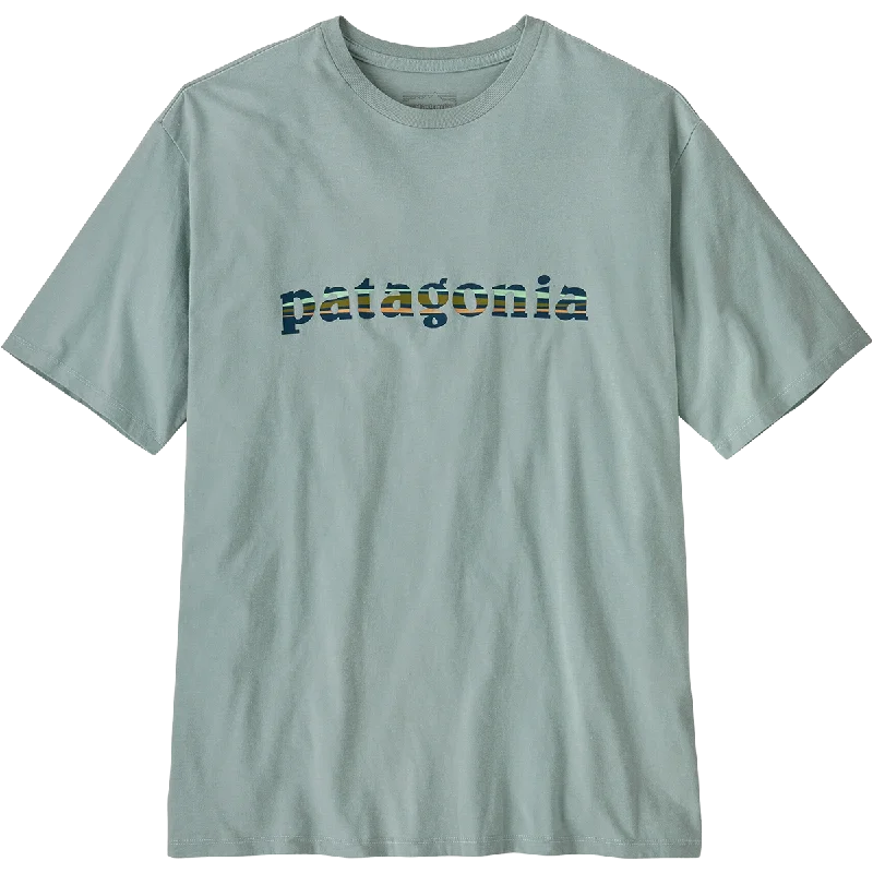 Men's Shirts with Embellished CollarsMen's 73' Text Logo Organic T-Shirt