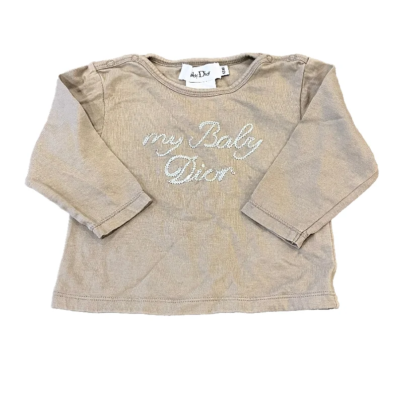 Men's Shirts with Snap ButtonsDior Unisex Olive Long Sleeve T-Shirt