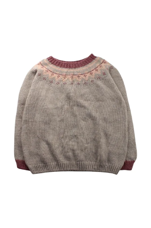 Men's Sweaters with Patch PocketsLaranjinha Knit Sweater 8Y