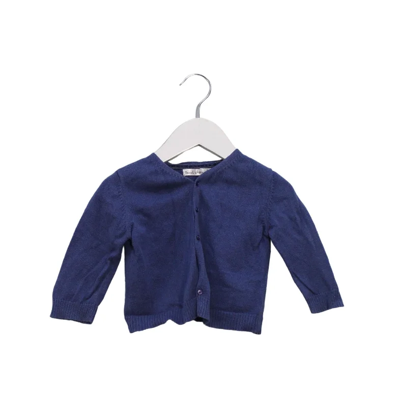 Men's Sweaters with Thumbholes in SleevesBout'Chou Cardigan 6-12M