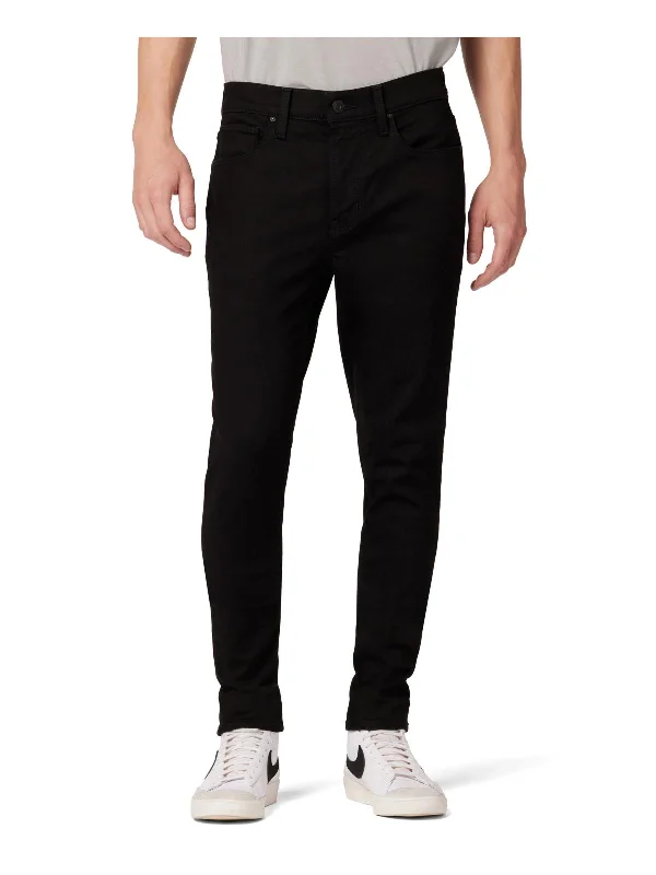 Affordable Designer Men's JeansZev Mens Ripped Mid-Rise Skinny Jeans