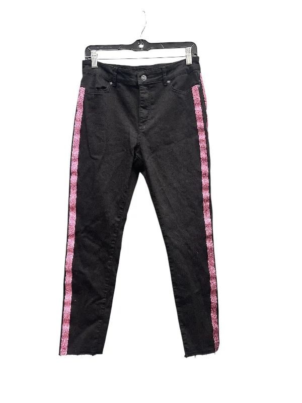Men's Jeans with Embroidered LogosJeans Designer By Escada  Size: 0