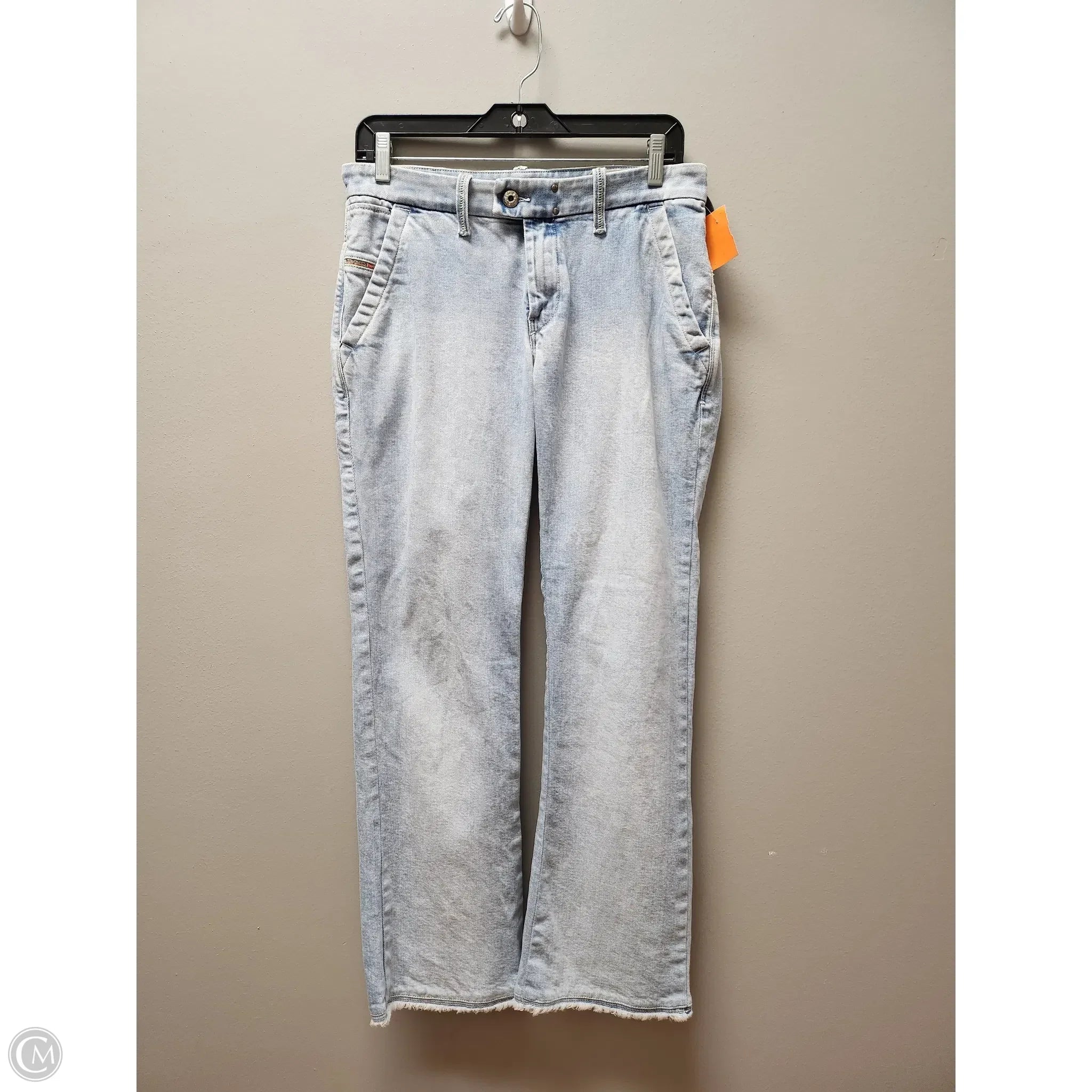 Fashionable Men's JeansJeans Flared By Diesel In Blue, Size: 4