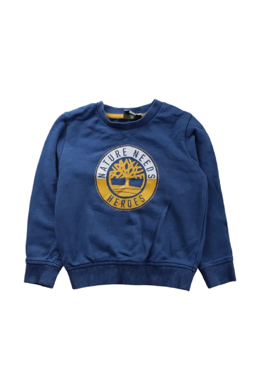 Solid-Colored Men's SweatersTimberland Crewneck Sweatshirt 4T