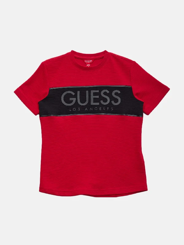 Men's Shirts with Asymmetrical HemlinesAsher Crewneck Tee (7-16)