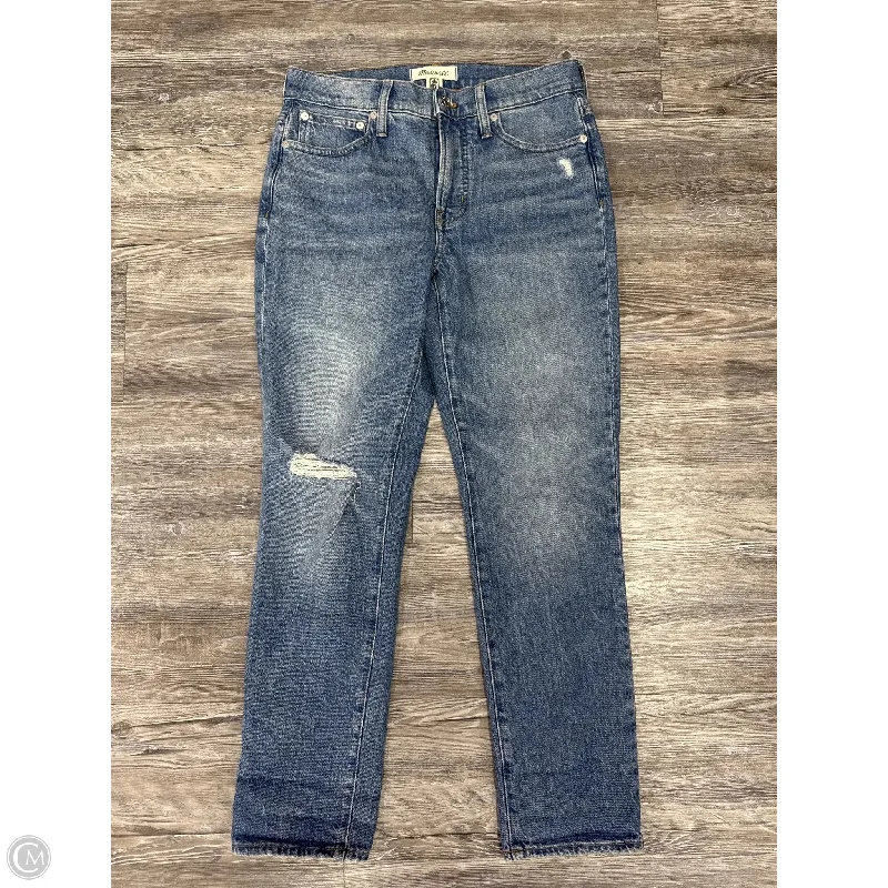 Best Fitting Men's JeansJeans Straight By Madewell In Blue Denim, Size: 2