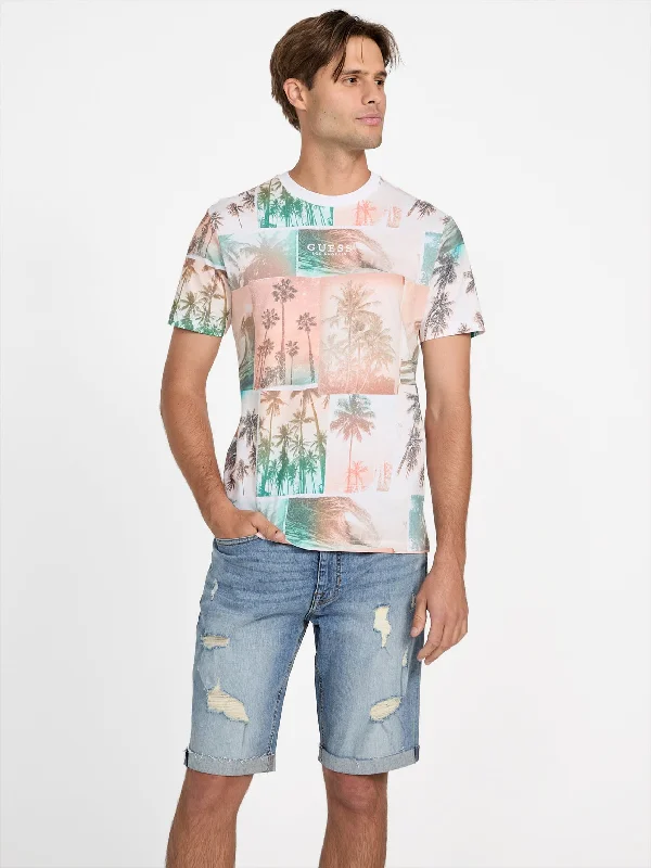 Warm Men's Fleece-Lined TopsEco Tai Graphic Tee