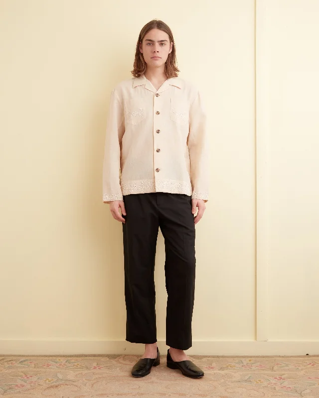 Men's Cowboy Shirts for Western StyleBeaded Jasmine Overshirt