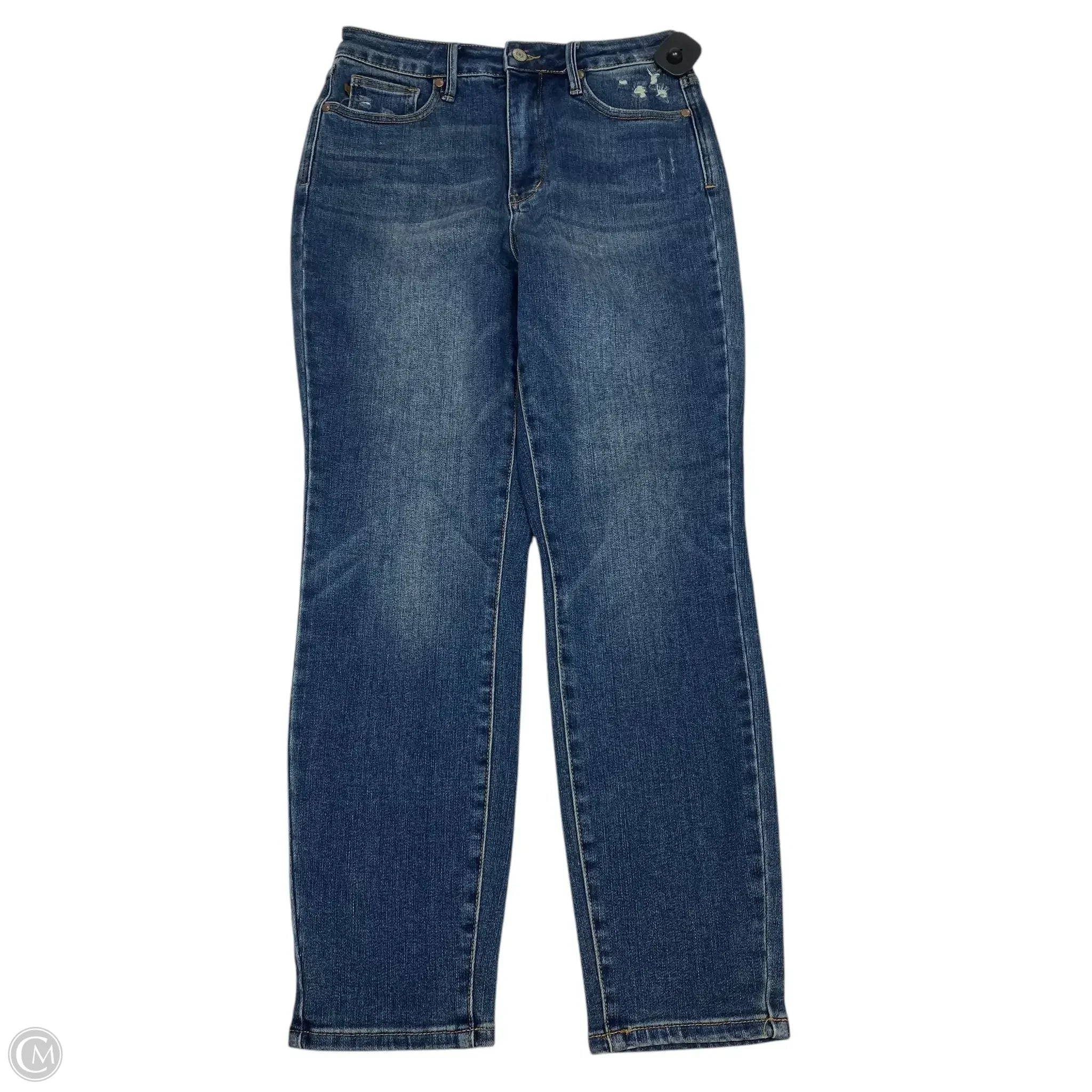 Wide-Leg Men's JeansJeans Skinny By Judy Blue In Blue Denim, Size: 6
