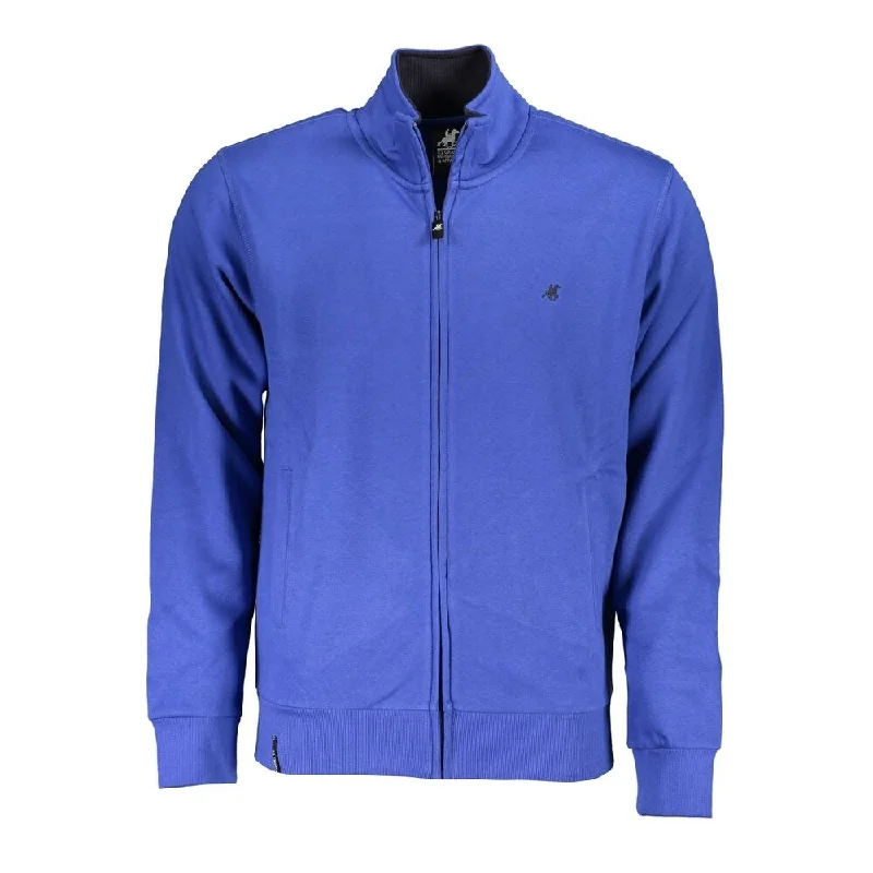Men's Sweaters for Dressy EventsU.S. Grand Polo Chic Long Sleeve Zip-Up Polo Men's Sweatshirt Men's Sweaters for Dressy EventsU.S. Grand Polo Chic Long Sleeve Zip-Up Polo Men's Sweatshirt