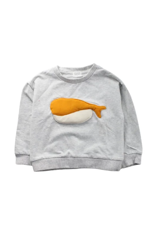 Men's Sweaters with Straight-Cut ShapesNaomi Wear Whale Sweatshirt 4T