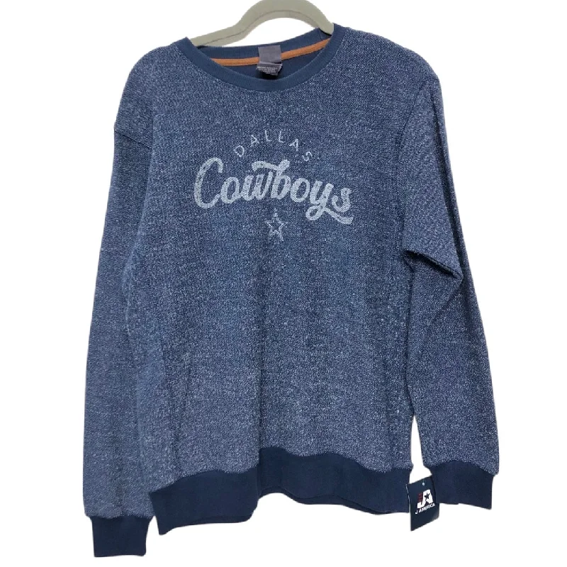 Men's Hoodies with Built-In HeadphonesSweatshirt Crewneck By Clothes Mentor In Blue, Size:S Men's Hoodies with Built-In HeadphonesSweatshirt Crewneck By Clothes Mentor In Blue, Size:S