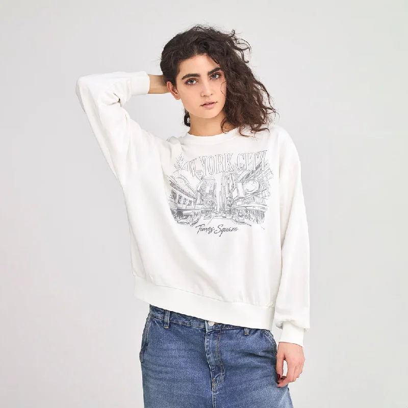 Elegant Men's Dress ShirtsLong Sleeve Sweatshirt