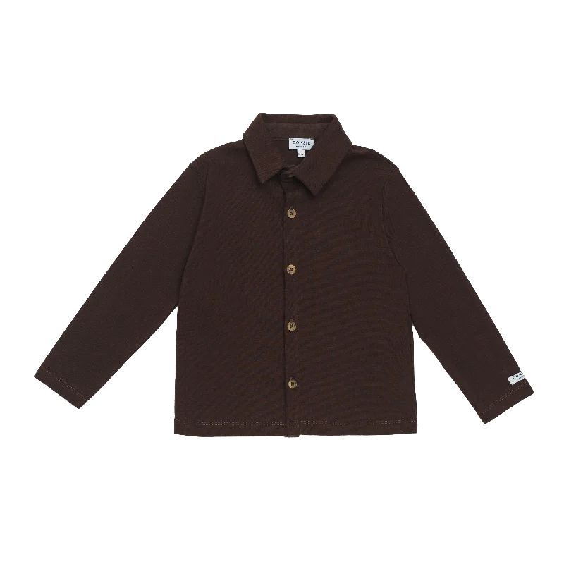 Men's Big and Tall Shirts for Added ComfortTouten Shirt | Espresso