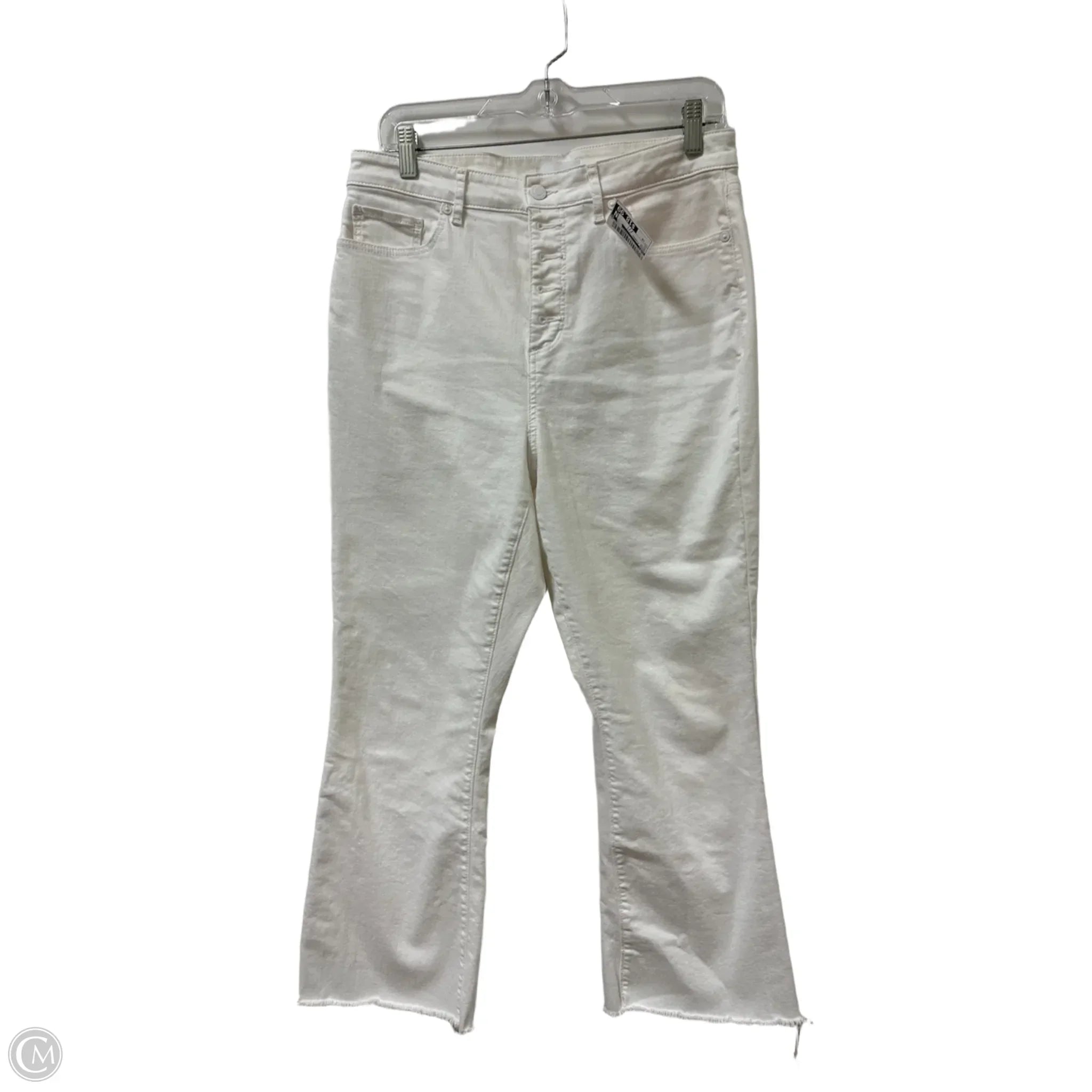 Jeans for Men with a Big BellyJeans Flared By Loft In White, Size: 10