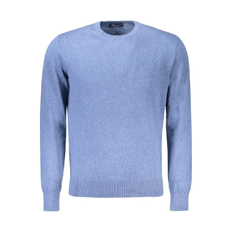 Striped Men's SweatersNorth Sails Blue Cotton Men's Sweater