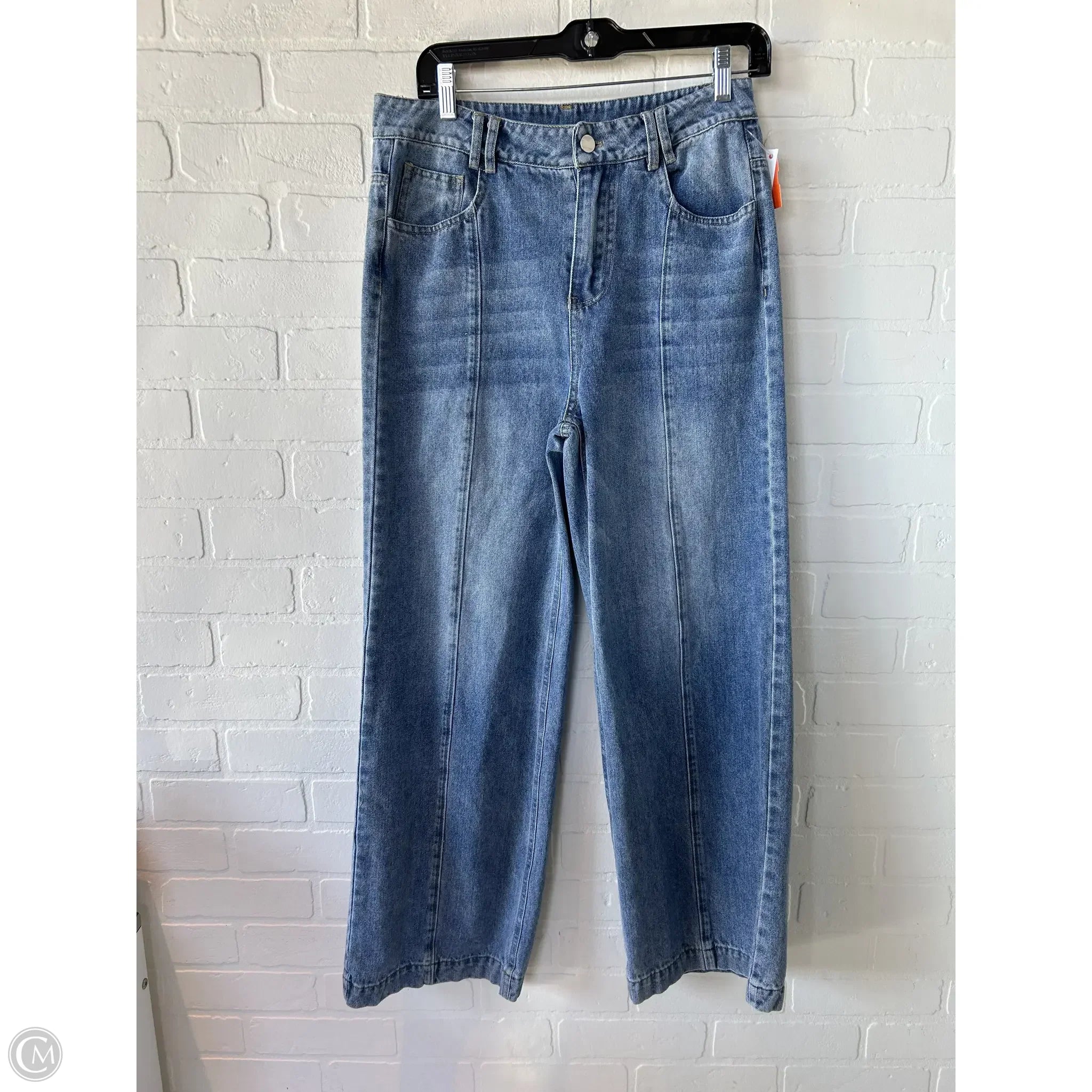 Fashionable Men's JeansJeans Straight By Clothes Mentor In Blue Denim, Size: 8