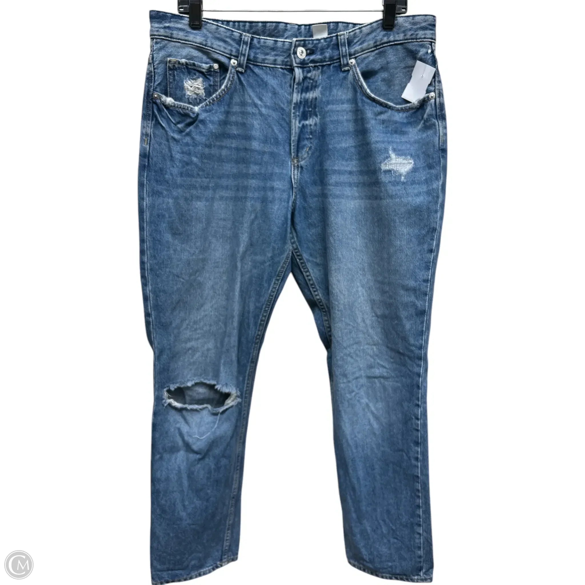 Men's Jeans in Different ColorsJeans Straight By H&m In Blue Denim, Size: 16