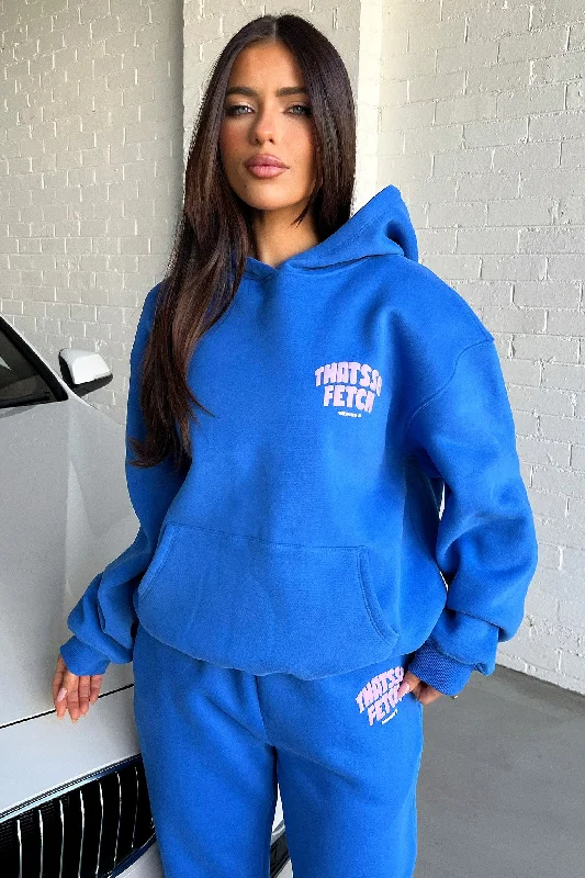 Men's Sweaters with Shawl CollarsSeries 5 Hoodie - Royal Blue