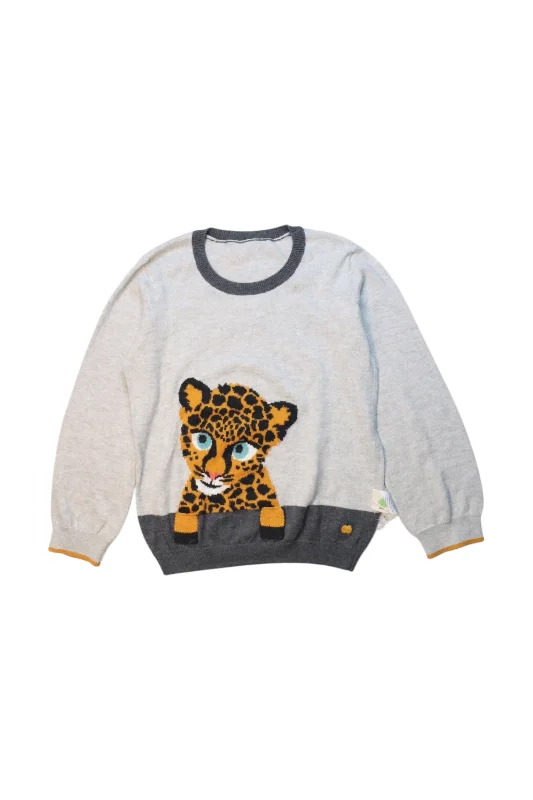 Men's Sweaters with Belt AttachmentsThe Bonnie Mob Animal Knit Sweater 6T-7Y