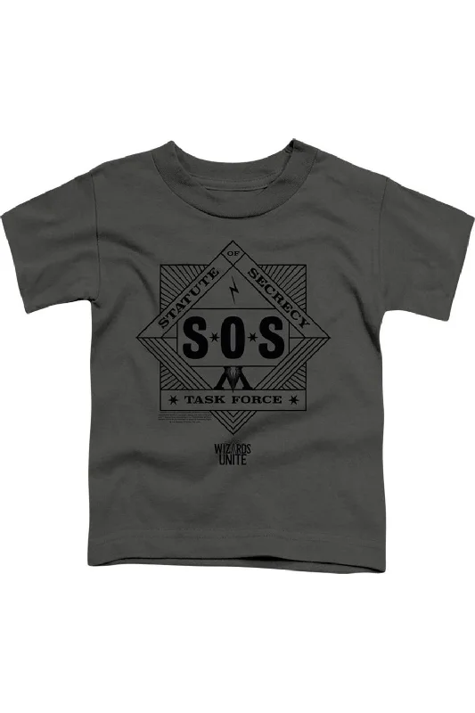 Layered Men's VestsHarry Potter Wizards Unite Sos Task Force Short Sleeve Juvenile Tee / T-Shirt Layered Men's VestsHarry Potter Wizards Unite Sos Task Force Short Sleeve Juvenile Tee / T-Shirt