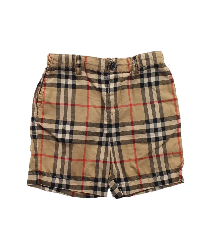 Men's Pants with Flat-Front DesignsBurberry Shorts 12-18M