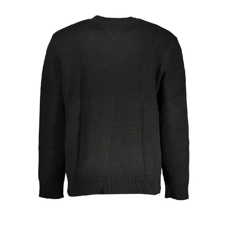 Men's Sweaters with Thumbholes in SleevesTommy Hilfiger Black Cotton Men Men's Sweater Men's Sweaters with Thumbholes in SleevesTommy Hilfiger Black Cotton Men Men's Sweater