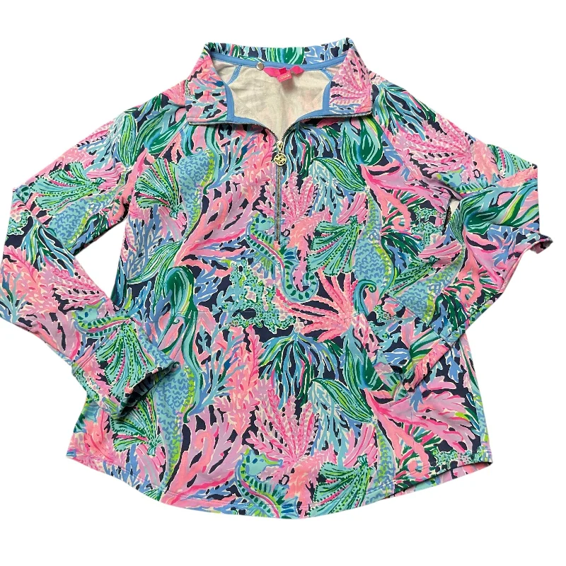 Men's Hoodies with Heavy-Duty ZippersSweatshirt Collar By Lilly Pulitzer  Size: S