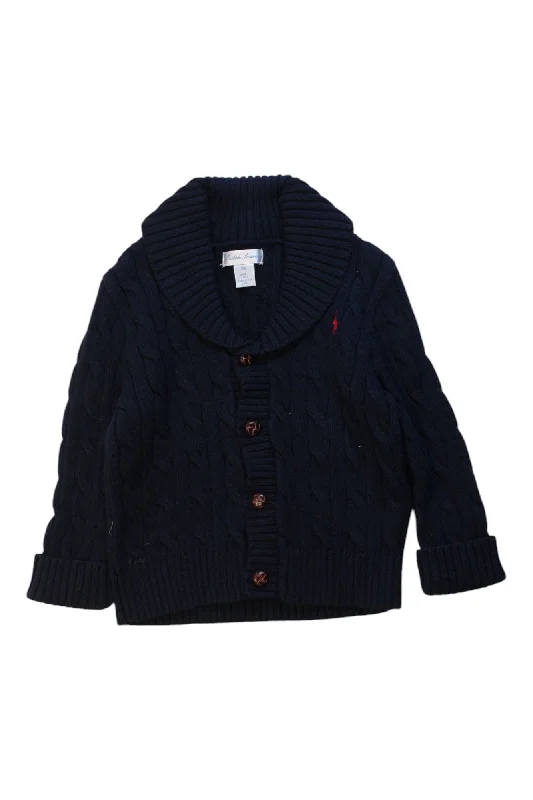 Lightweight Men's Cardigan SweatersRalph Lauren Shawl Collar Cardigan 12-18M
