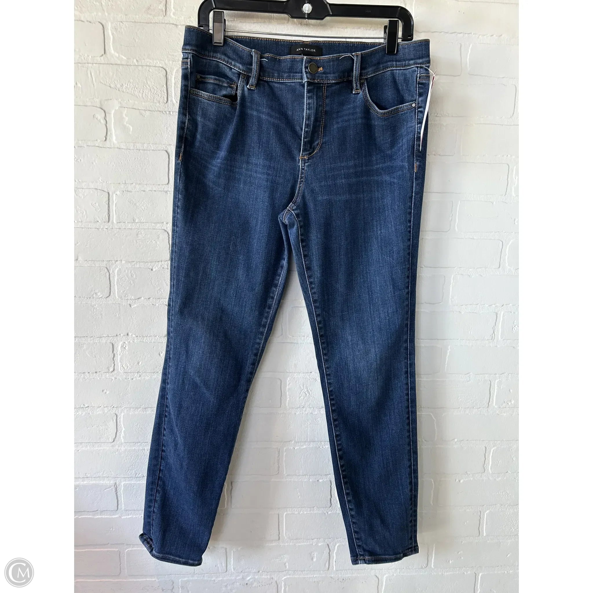 Latest Designer Men's JeansJeans Skinny By Ann Taylor In Blue Denim, Size: 12