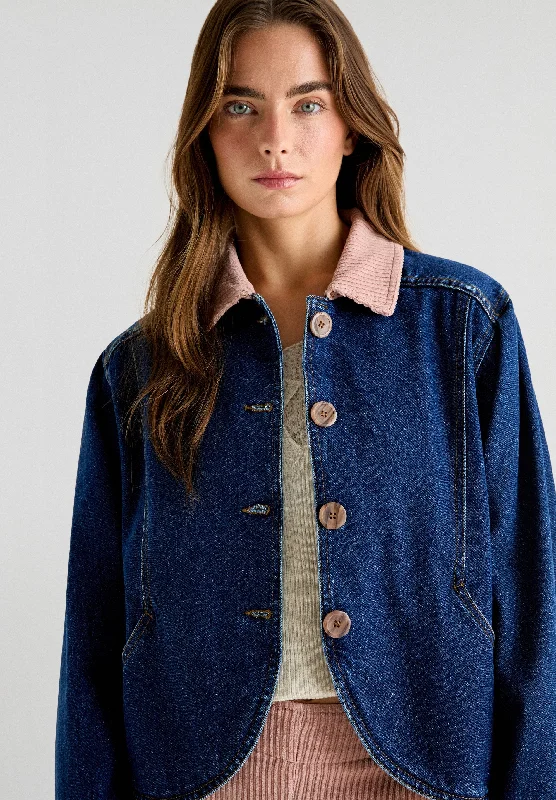 Men's Coats for Dressy OccasionsCORDUROY DENIM JACKET