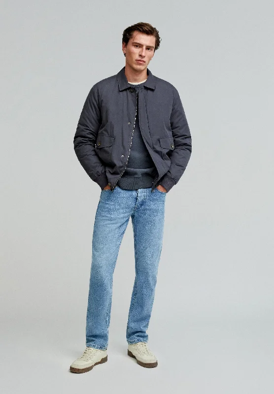 Casual Men's Bomber JacketsBOMBER JACKET WITH POCKETS